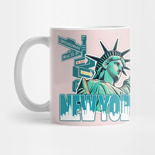 Statue of Liberty in New York City Mug